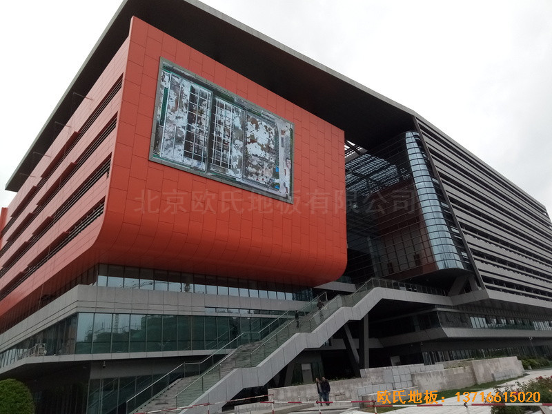 江蘇揚(yáng)州市廣陵區(qū)體操館運(yùn)動(dòng)地板鋪裝案例0