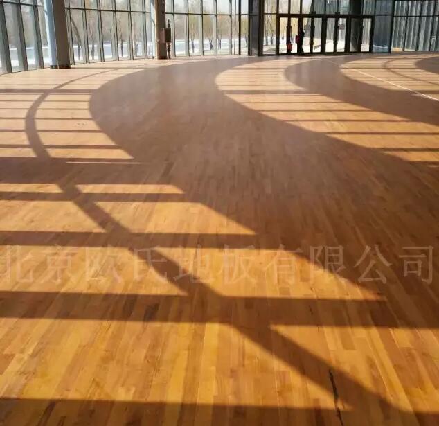 吉林省臨江體育館木地板案例-1
