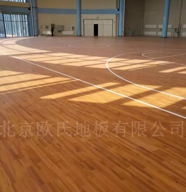 吉林省臨江體育館木地板案例-2