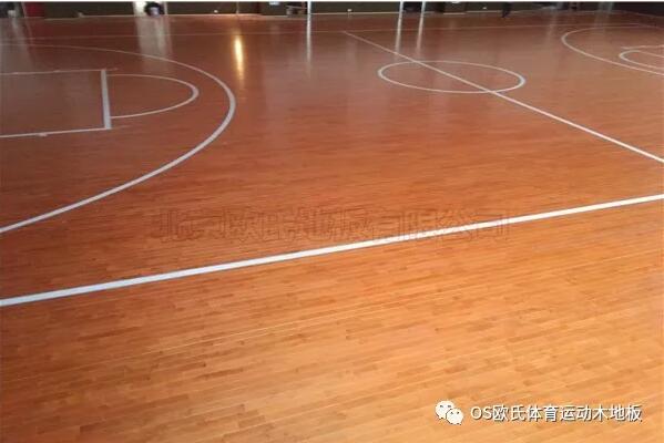 浙江湖州市吳興區(qū)吳興實驗中學籃球木地板鋪設(shè)工程